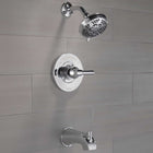 Delta Becker Monitor 14 Series Single Handle Tub and Shower Faucet