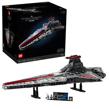 LEGO Star Wars Venator-Class Republic Attack Cruiser with Bonus LEGO Star Wars: The Rise of Skywalker Millennium Falcon