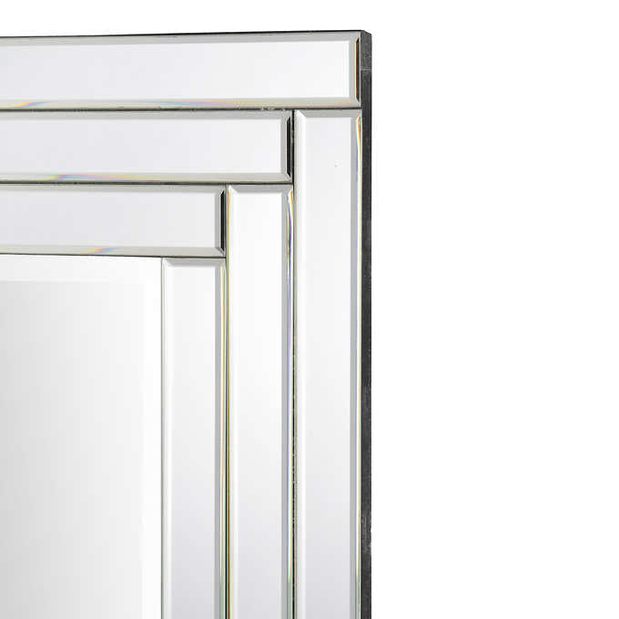 Katya Rectangular Mirror with Beveled Edge Frame