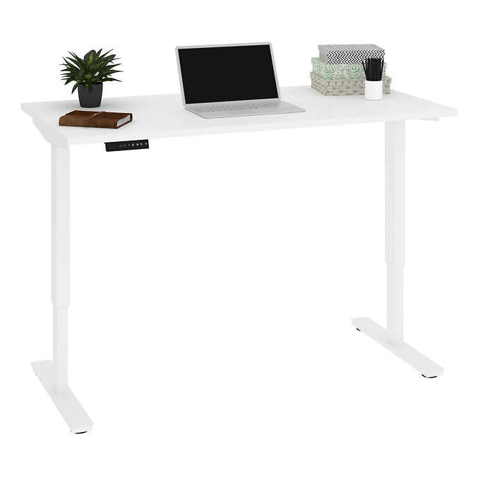 Bestar Viva Modern 150.6 (59.3 in.) Height Adjustable Desk