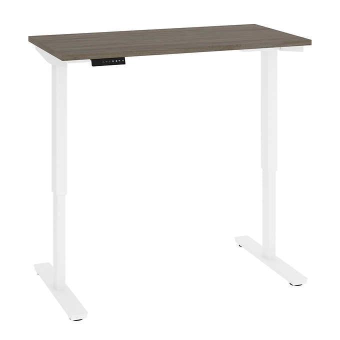 Bestar Viva Modern 120.9 (47.6 in.) Height Adjustable Desk