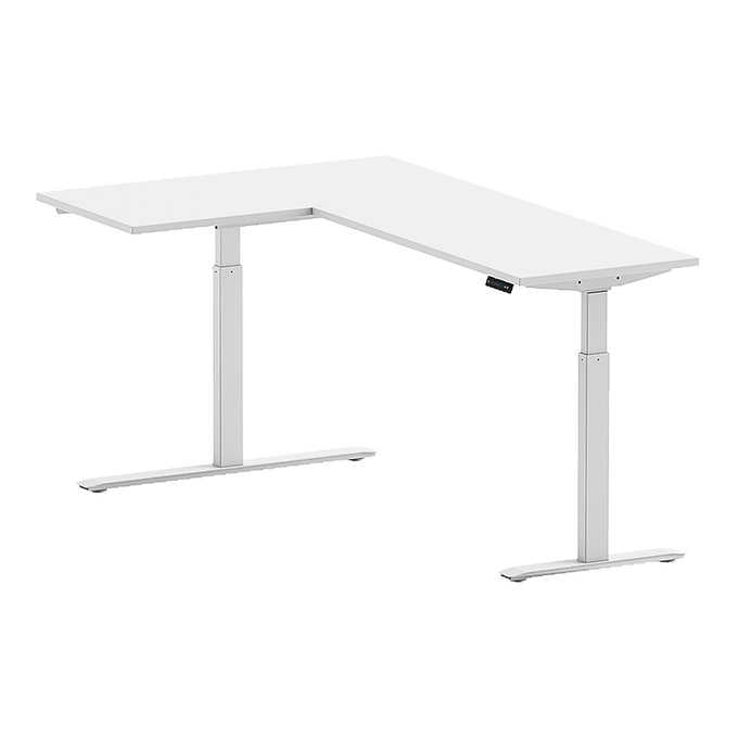 Motionwise Modern L-shape Height Adjustable Desk