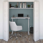 Bestar Viva Modern 120.9 (47.6 in.) Height Adjustable Desk