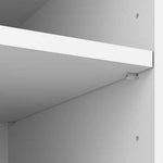 Bush Furniture Hampton Heights Tall Storage Cabinet with Doors and Shelves