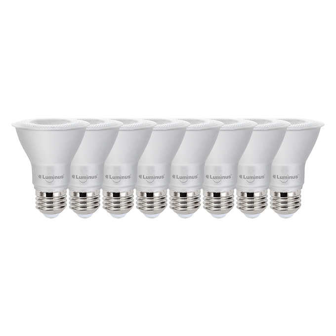 Luminus LED Elite 6.5W PAR20 500 lumens Dimmable, 8-pack