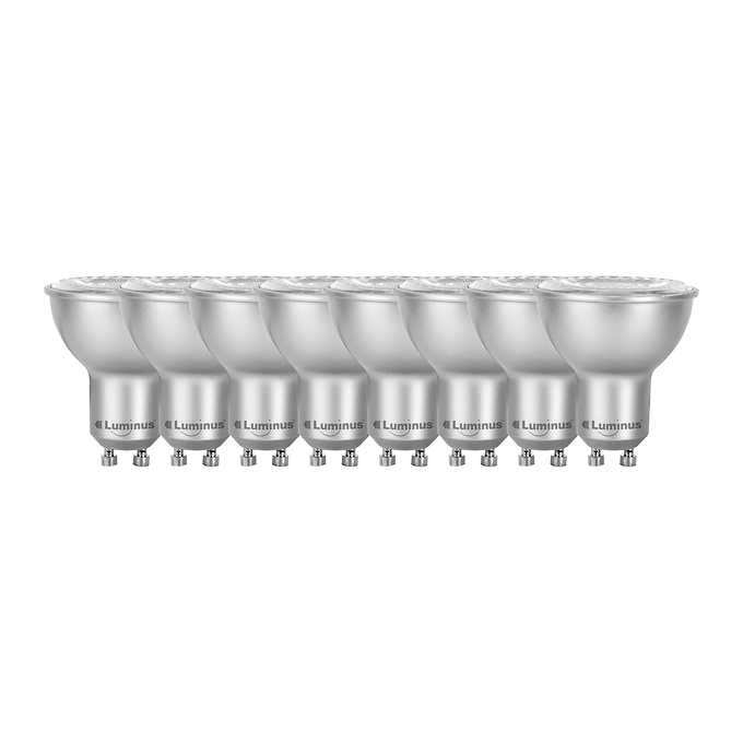 Luminus LED Elite 7W GU10 500 lumens Dimmable, 8-pack