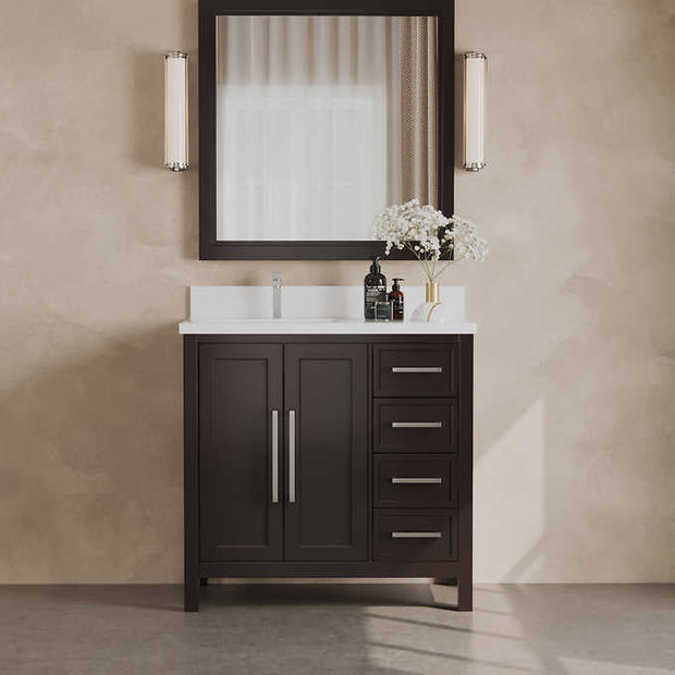 Forestmade Acadian 36 in. Vanity with Mirror