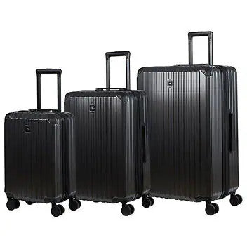 Champs Element Collection 3-Pieces Hardside Luggage Set