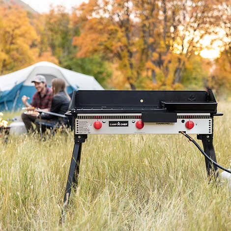 Camp Chef Tundra 3 Burner Stove with Griddle