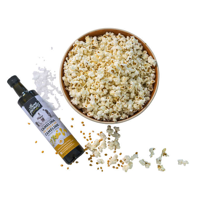 Three Farmers Camelina Oil, 4 × 500 mL