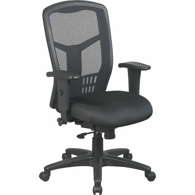 Office Star Pro-Line II ProGrid Black High Back Chair