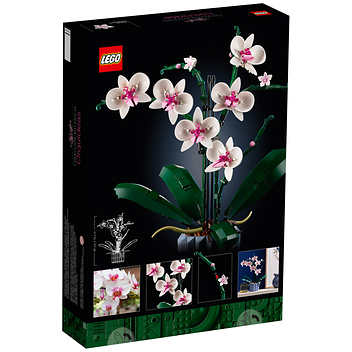 LEGO Orchid Botanical Collection: Buildable Plant Decor Kit