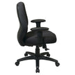 Free Flex Coal Mid Back Syncro Tilt Adjustable Arms Office Chair