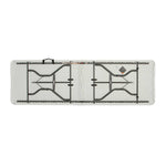Lifetime 244 cm (8 ft.) Commercial Fold-in-Half Table