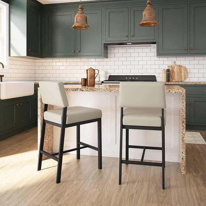 Avery Counterstool with Black Base