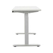 Motionwise 121.92 cm × 60.96 cm (48 in. × 24 in.) Electric Height Adjustable Standing Desk with Antibacterial Desk Top, White