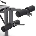 Marcy Standard Weight Bench with Butterfly and Leg Developer Home Gym