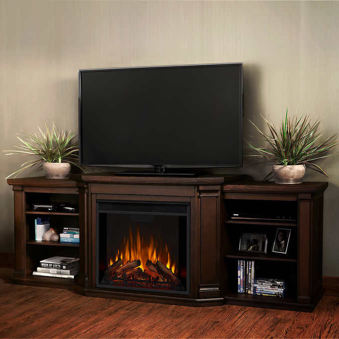 Real Flame Valmont Media Console Electric Fireplace