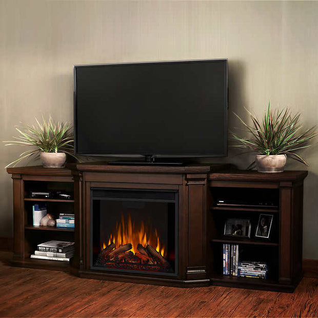 Real Flame Valmont Media Console Electric Fireplace