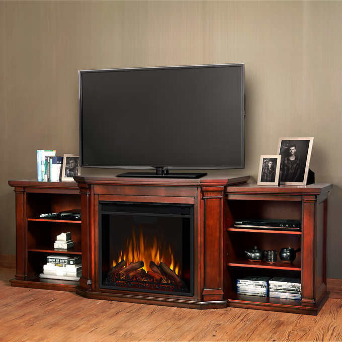 Real Flame Valmont Media Console Electric Fireplace