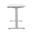 Motionwise 121.92 cm × 60.96 cm (48 in. × 24 in.) Electric Height Adjustable Standing Desk with Antibacterial Desk Top, White