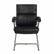 TygerClaw Mid Back Guest Office Chair, Black