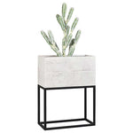 Metal Planter, 21.6” Height
