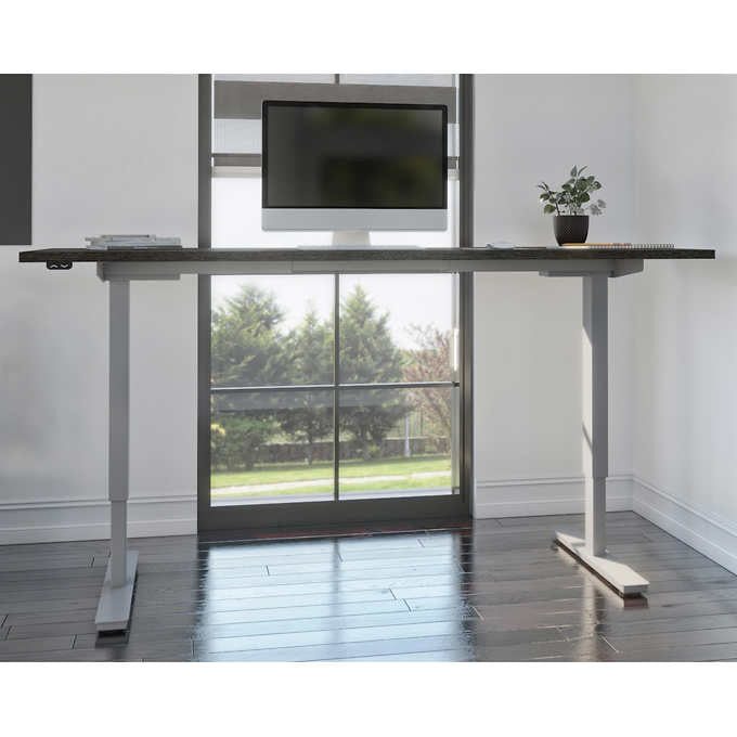 Bestar Upstand 72.39 cm × 182.88 cm (28.5 in. × 72 in.) Height-adjustable Desk