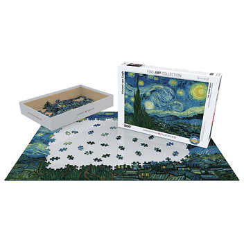 Starry Night Puzzle Kit with English Instructions