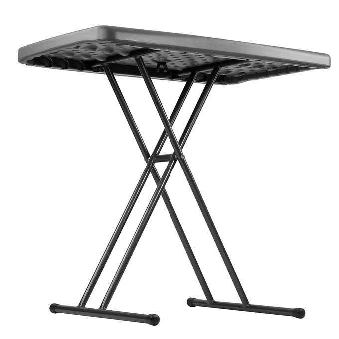 Star Elite Adjustable Personal Folding Table, 2-pack