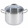 Stainless Steel Stock Pot with Lid, 7.5 L