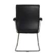 TygerClaw Mid Back Guest Office Chair, Black