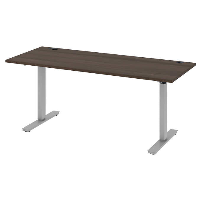 Bestar Upstand 72.39 cm × 182.88 cm (28.5 in. × 72 in.) Height-adjustable Desk