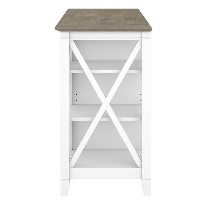 Bush Key West Contemporary Tall TV Stand