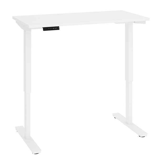 Bestar Viva Modern 120.9 (47.6 in.) Height Adjustable Desk