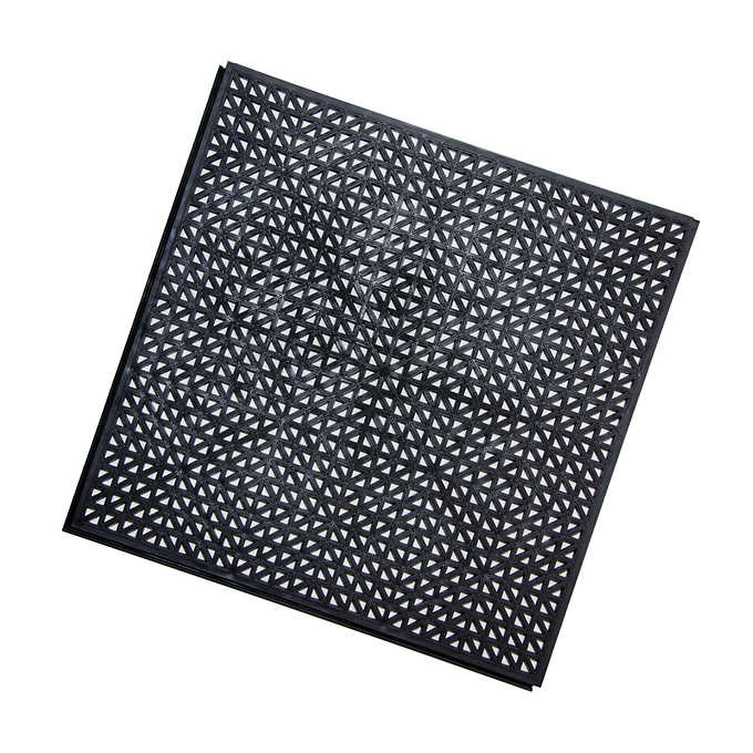 Ultralock Black Perforated Garage Tiles
