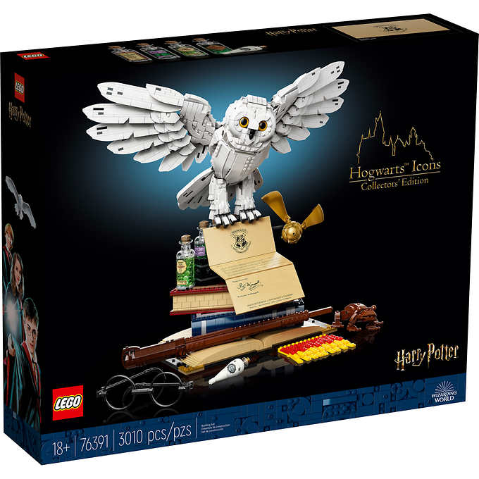 LEGO Harry Potter Hogwarts Icons – Collector’s Edition with Bonus LEGO Architecture New York City 21028
