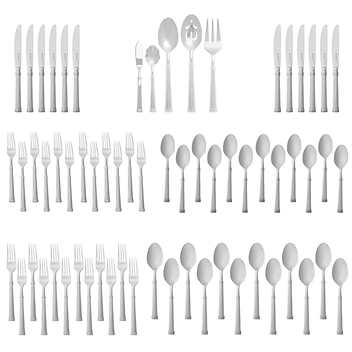 Henckels Plaza Flatware Set, 65-piece
