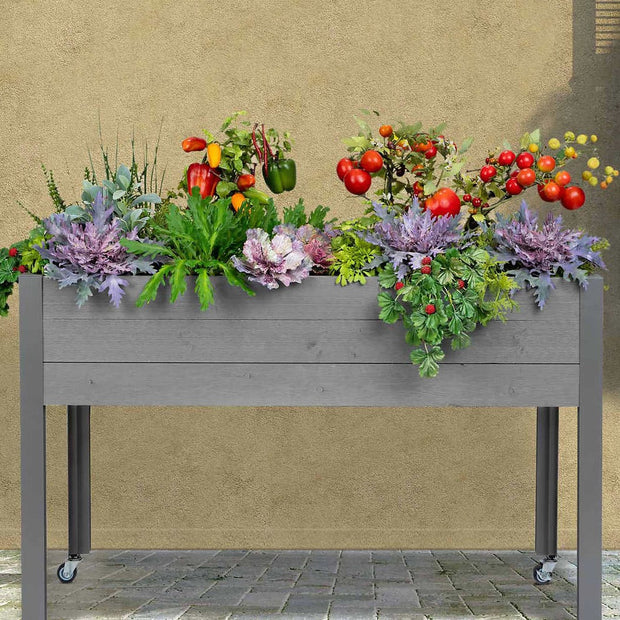 CedarCraft 81 cm (32 in.) Self-watering Elevated Spruce Planter