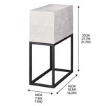 Metal Planter, 21.6” Height