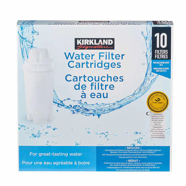 Water Filter Cartridges, 10-pack