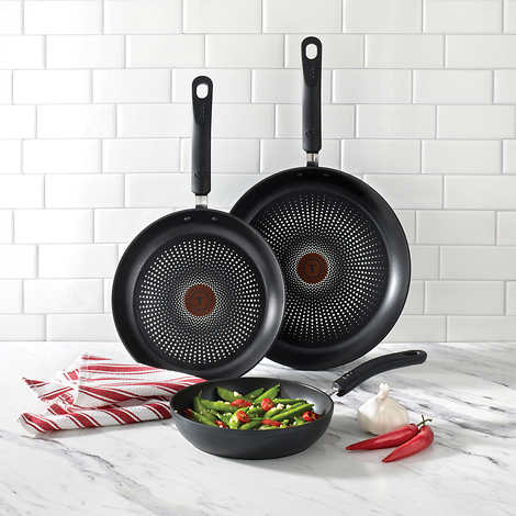 T-fal Skillet Set, 3-piece