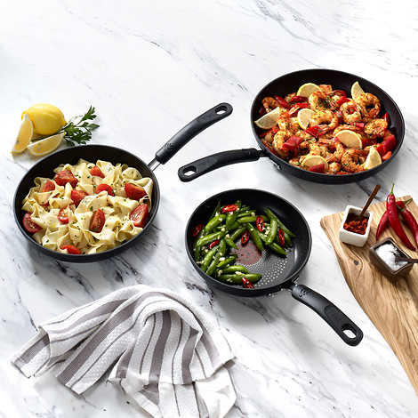 T-fal Skillet Set, 3-piece