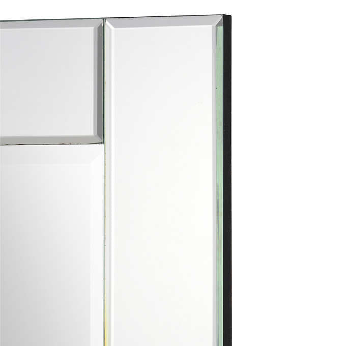 Mode Rectangular Mirror with Beveled Mirror Frame