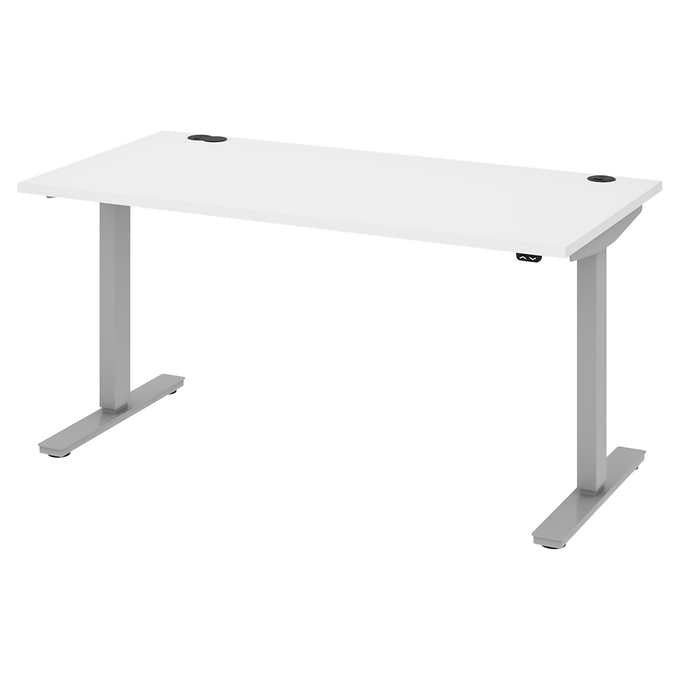 Bestar Upstand 74.9 cm × 150.6 cm (29.5 in. × 59.3 in.) Height-adjustable Desk