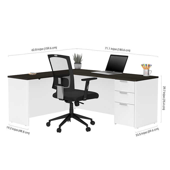 Bestar Pro-Concept Plus L-Shape Desk