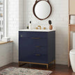 Cosmo Living Leona 30 in. Bathroom Vanity