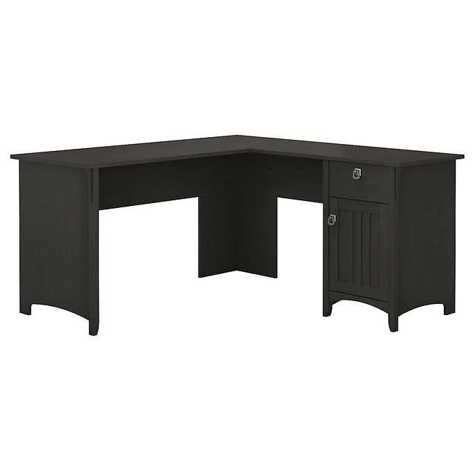 Bush Salinas L-shape Desk with Storage