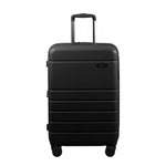 Champs Linen 3-piece Expandable Hardside Luggage Set