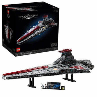 LEGO Star Wars Venator-Class Republic Attack Cruiser with Bonus LEGO Star Wars: The Rise of Skywalker Millennium Falcon